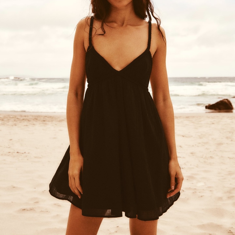 ZARA Playsuit with Woven straps